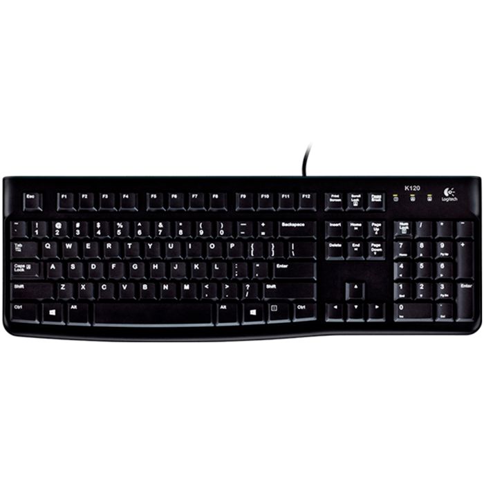 Teclado alambrico logitech sale