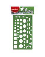 Plantilla Combinada Maped 1321-37 Profesional