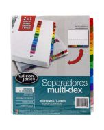 Indice Sep.12 Div. Wilson Jones P0449 Multidex Carta Meses