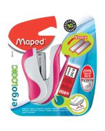 Mini Engrapadora Plástica Maped Ergologic Bl/1 C/400 Grapas