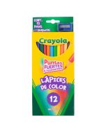 Lápices de Colores Crayola Redondos C/12