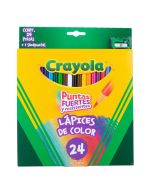 Lápices de Colores Crayola Redondos C/24