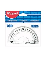 Transportador 180° Maped 12 cm 