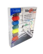 Marcador para Pintarrón Magistral Clásico Bl/8 Punta Cincel