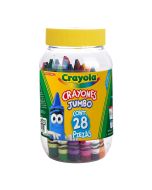 Crayones Jumbo Crayola Bote C/28 