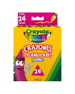 Crayones Triangulares Jumbo Crayola C/24