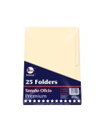 Folder Crema Nassa C/25 Oficio