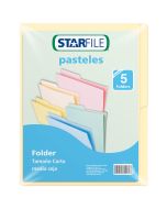 Folder Crema Starfile C/5 Carta