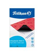 Papel Carbón Negro Pelikan Interplastic 1022G Oficio 100 h.