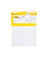 Block Rotafolio Blanco Post-it 63.5 x 76.2 cm. 30 h.