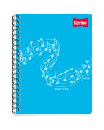 Cuaderno Profesional Espiral Doble O Scribe Clásico 2908 Pautado 100 h.