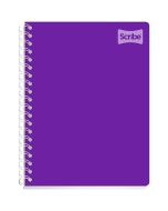 Cuaderno Profesional Espiral Doble O Scribe Polycover 2053 Cuadro Grande 100 h.