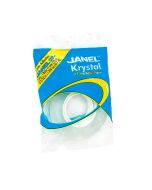 Cinta Adhesiva Kristal Janel 120, 12 mm x 33 m.