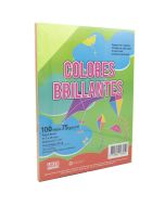 Bond Colores Brillantes Carta 75 g. 100 h. 5 Colores