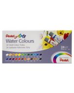 Acuarela con 24 Tubos Pentel WFRS-24 5 ml. para arte