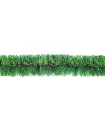 Feston Cuadruple Santas 9231020 Verde Pino 10 Cm X 20 Mts.