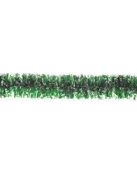 Feston Cuadruple Santas 7150720 Verde Nevado 7 Cm X 20 Mts.