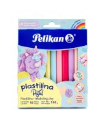 Plastilina Pelikan C/10 Barras Colores Pastel