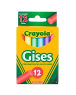 Gises de Colores Crayola 50-1412 con 12 piezas