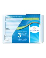 Comprobante de Gastos Euroformas ER0101 1/4 Carta 50 h.