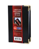 Libreta Direcciones de Lujo Mediana Hazel 9.5 x 15.5 cm, 112 págs.