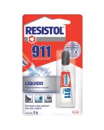 Pegamento Instantáneo Resistol 911 Líquido 2 g.