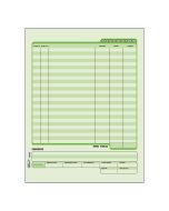 Poliza De Diario Esc.Mano Printaform 1002 Carta 50 H. Verde