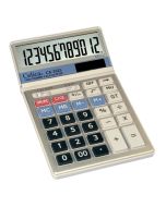 Calculadora de Escritorio Celica CA-2625, 12 Dígitos, Solar/Batería, Números Grandes