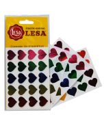 Etiqueta Corazones Lesa 6-520 Bl/120