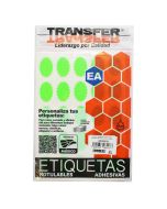 Etiqueta Flourec. Verde Transfer Ofertas Eaf03825V 38 X 25 Mm. C/176