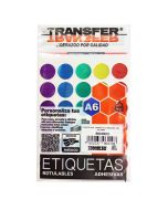 Etiqueta Sello 19 Mm. Transfer E6C00019 Colores C/90