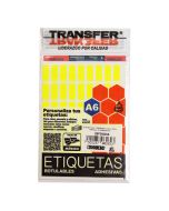 Etiqueta Flourec. Ama. Transfer E6F00820A 08 X 20 Mm. C/324