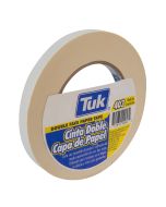 Cinta Adhesiva Doble Capa Tuk 403, 12 mm x 33 m. Papel