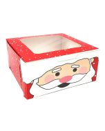 Caja Regalo Nav. Impresa C/Ventana 13 X 13 X 6 Cm C/2