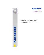 Rollo Película Poliéster Kronaline PP600, C1C Mate, 1.07 x 45.7 m .003"