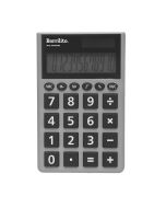 Calculadora Básica de Bolsillo Barrilito 8046CBB, 12 Dígitos, Solar/Batería