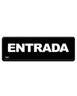 Señal De Entrada Sablon 7905 23 X 7.5 Cm