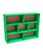 Mueble Organizador Diako 9630-A8 120 X 90 X 30 Cm Verde Completo