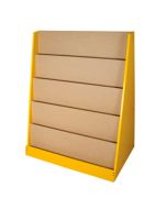 Mueble para Libros Diako 9531-A5 94 x 65 x 111 cm. Amarillo Completo