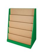 Mueble P/Libros Diako 9531-A8 94 X 65 X 111 Cm Verde Completo Grande