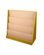 Mueble P/Libros Diako 9530-B5 82 X 50 X 82 Cm Amarillo Completo