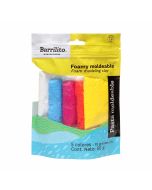 Foamy Moldeable Barrilito Bl/50 g. 5 Colores 