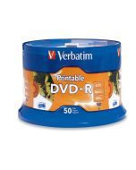 Dvd-R 4.7Gb Verbatim 95137 C/50 Impr.Blanco 1X-16X