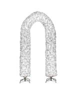 Portal Navideno Naviplastic 619701 220 A 240 Cms. Blanco C/Base Metal.