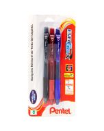 Bolígrafo Retráctil Punto Fino 0.5 mm Pentel Energel X Bl/3 