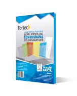 Sobre Protector con Rondana Fortec Oficio Vertical Azul