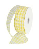 Rollo Malla T/O Rr3056Hh 6 Cms X 18 Mts Amarillo/Blanco