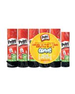 Lápiz Adhesivo Pritt 42 g. con 5 piezas + 1 tubo 11 g.