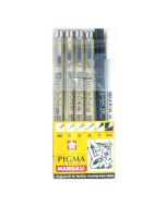 Marcador P/Fino Sakura 22563 Set Pigma Manga C/6