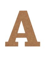 Letras De Madera Mdf 125 Mm X 18 Mm.